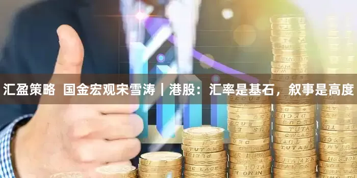汇盈策略  国金宏观宋雪涛｜港股：汇率是基石，叙事是高度